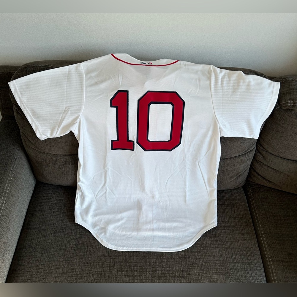Nike Authentic Boston Red Sox Trevor Story #10 MLB White Jersey Men’s Sz: M